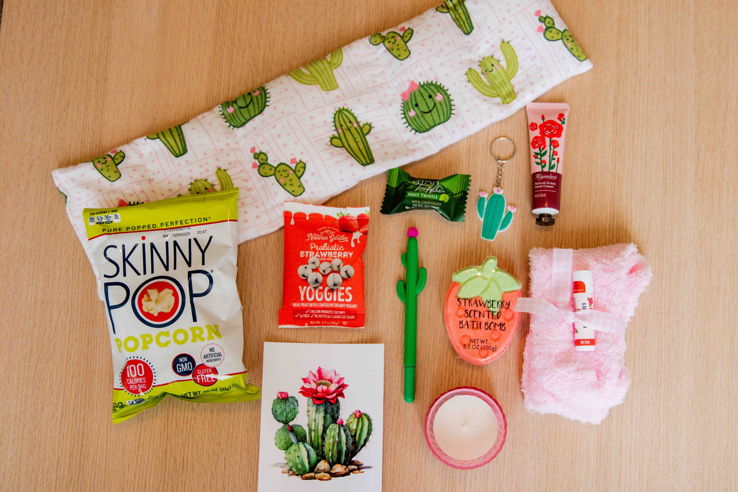 Pink Cactus Gift Box