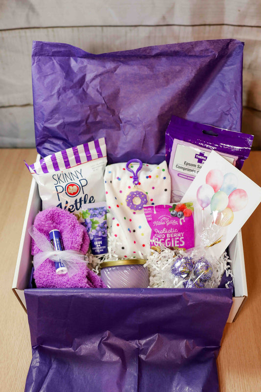 Purple Birthday Gift Box